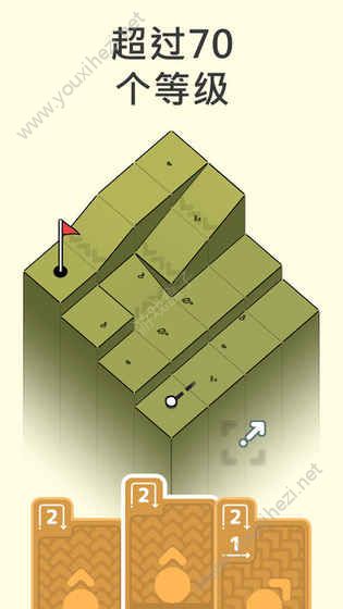 高尔夫之巅游戏关卡免费最新安卓版下载（Golf Peaks）图3: