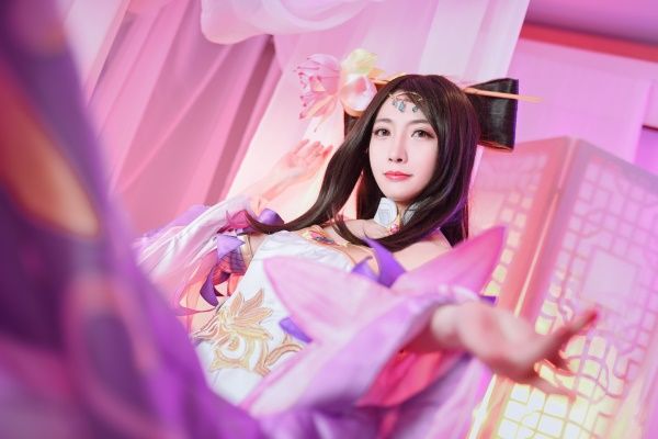 王者荣耀COS少女集第136期美图欣赏：落落大魔王COS【貂蝉绝世舞姬】图片13