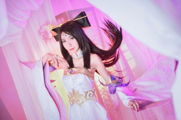 王者荣耀COS少女集第136期美图欣赏：落落大魔王COS【貂蝉绝世舞姬】图片12