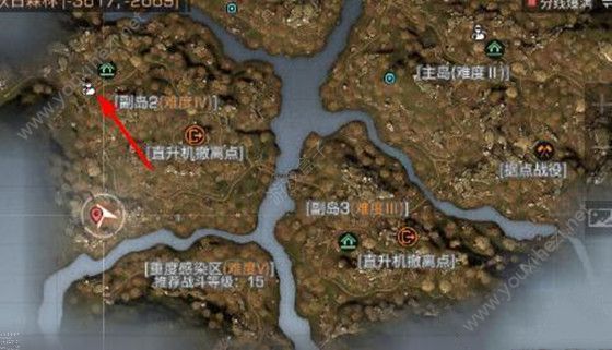 《明日之后》茅斯沼泽地图全部感染源介绍 注意毒气和被感染河流图片1