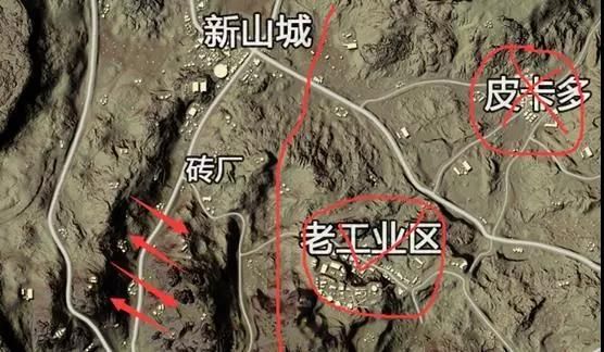 绝地求生全军出击沙漠地图资源汇总：沙漠全图资源点选择图文攻略[多图]图片9