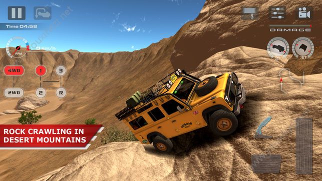 越野驾驶沙漠1.0.7全解锁中文安卓版下载（OffRoad Drive Desert）图2: