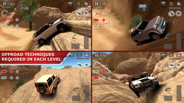 越野驾驶沙漠1.0.7全解锁中文安卓版下载（OffRoad Drive Desert）图4: