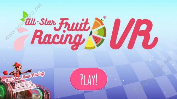 VR全明星赛Fruit Racing中文汉化安卓版下载图1: