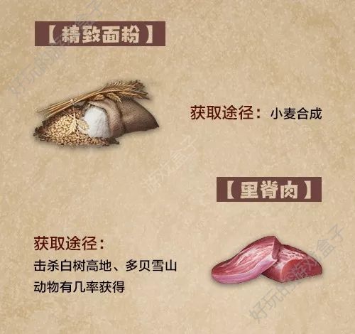 明日之后2019元宵食谱合成表与高级食材获取大全[多图]图片10