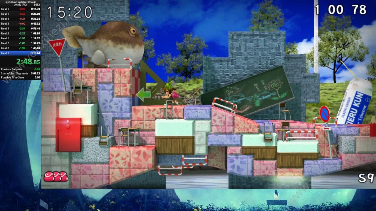 海腹川背Fresh硬核动作跳跃手游官网版（umihara kawase）图片2