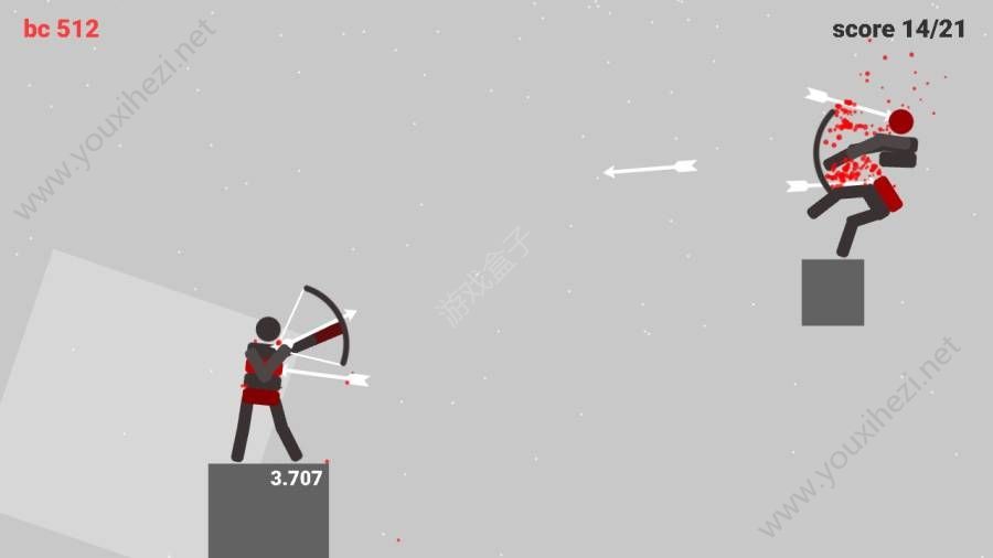 抖音Stickman Bowmasters中文安卓版下载图1: