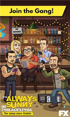 激情酒吧金币版安卓下载（Always Sunny: Gang Goes Mobile）图2: