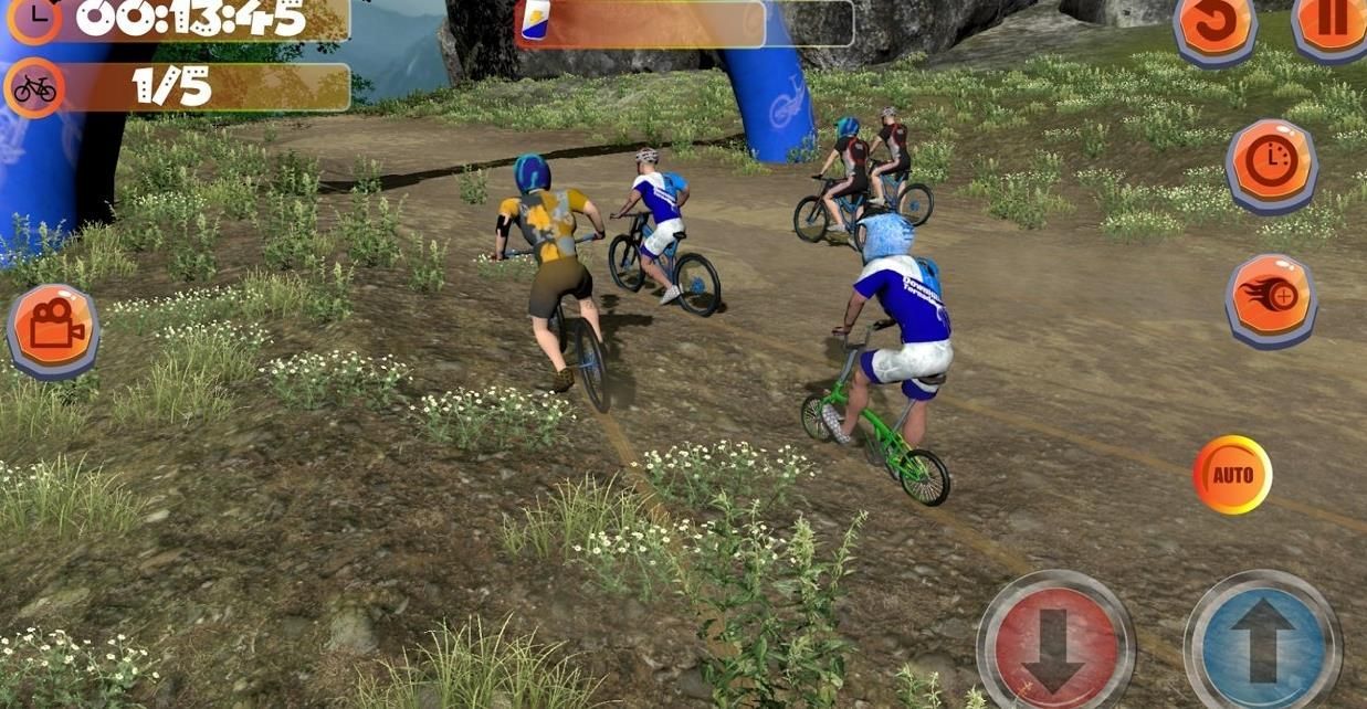 山地车下坡2送金币完整安卓版下载（MTB Downhill2）图1: