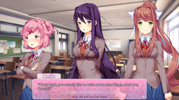 doki doki literary club下载汉化版（附彩蛋）图4: