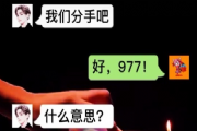 分手977是什么意思？抖音分手977新梗解答[多图]