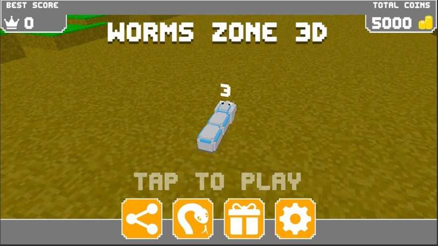 Worms Zone 3D游戏图2