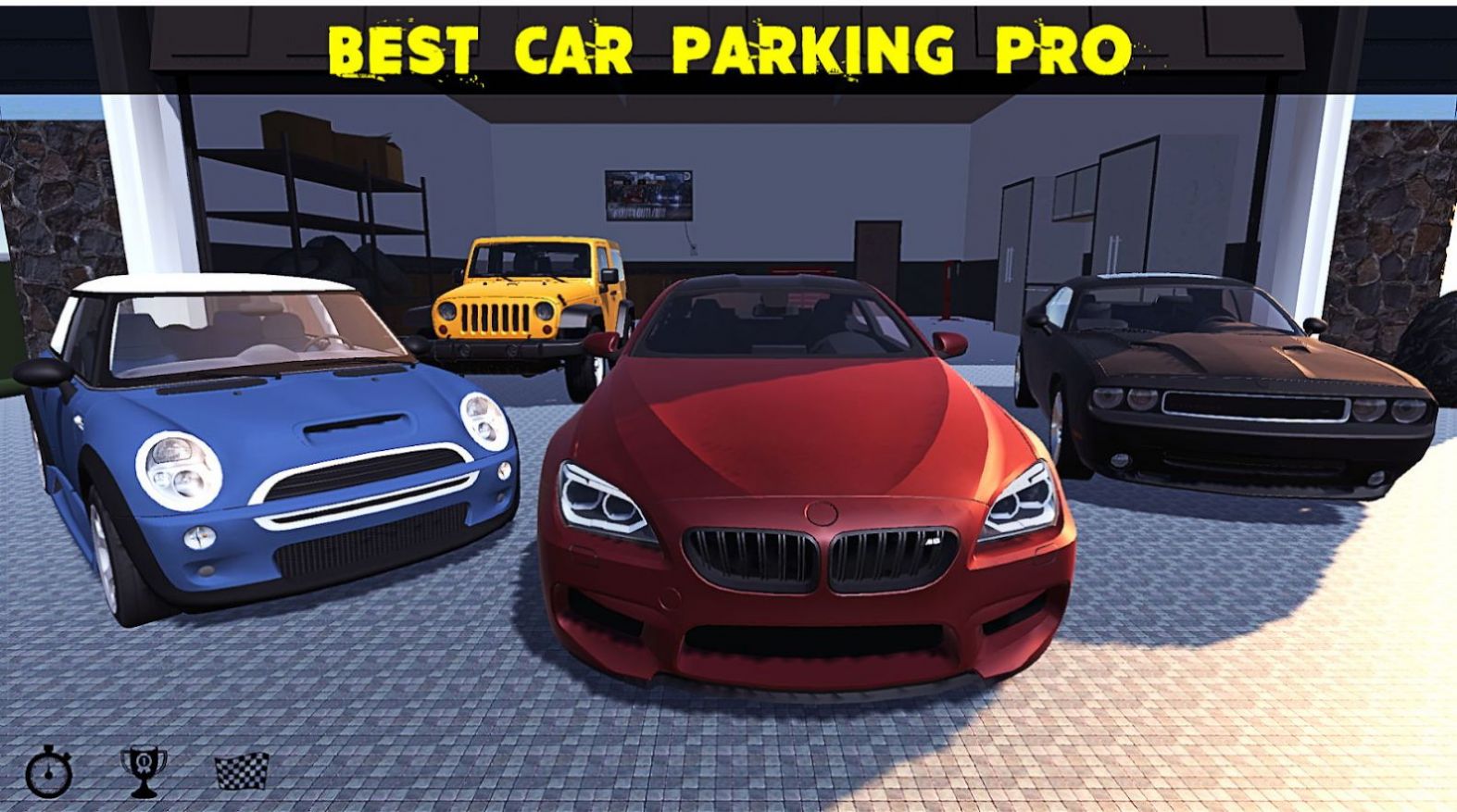 大型停车场模拟器游戏官方版（Best Car Parking Pro）图2: