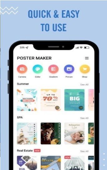 Poster Maker拍摄工具app免费版图2: