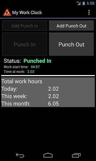 My Work Clock工作打卡app免费版图1: