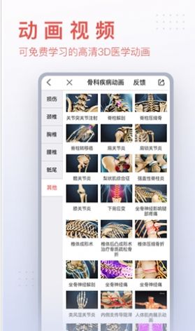 运动功能解刨教学系统app图1