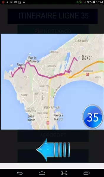 Dakar by bus app图2