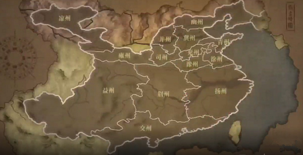 真三国无双霸武将招募地区分布图，武将出生地大全图片1