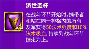 金铲铲之战英雄之黎明公测装备合成图，装备属性效果大全。图片24