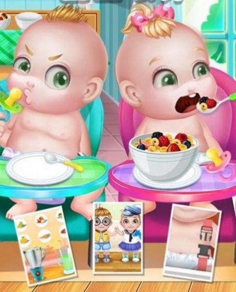 Naughty Twin Baby Simulator 3D游戏图2