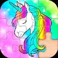 Kids Puzzles Unicorns游戏