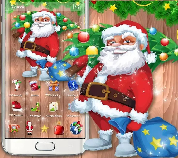 Father Christmas Theme app图3