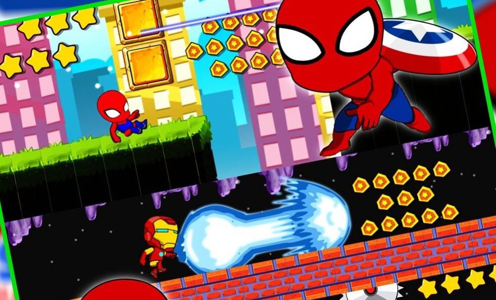 小蜘蛛侠复仇跑游戏中文版（Spider Hero Avenger）图4: