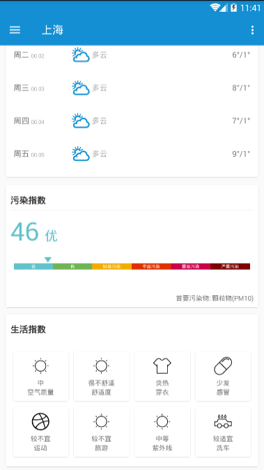 水心天气预报APP手机版图2: