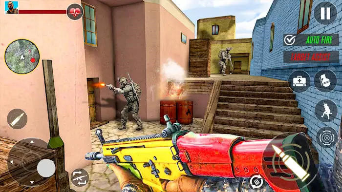 战士FPS战略战争游戏安卓版（arrior Fps Shooting Gun Games）图4: