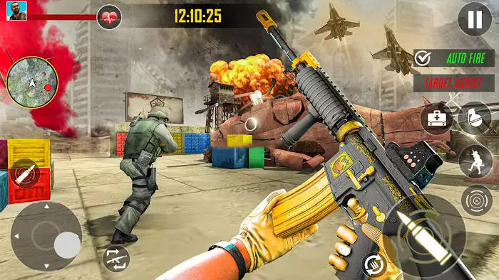 战士FPS战略战争游戏安卓版（arrior Fps Shooting Gun Games）图2: