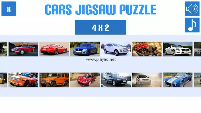 汽车拼图谜题游戏中文版（Cars Puzzle）图2: