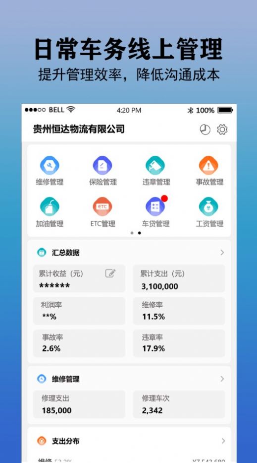 好运车队管理app官方版图2: