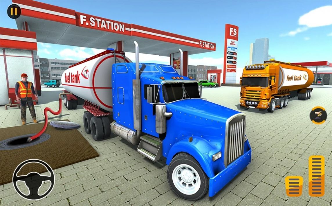 油轮驾驶卡车游戏手机版（Oil Tanker Driving Truck Games）图1: