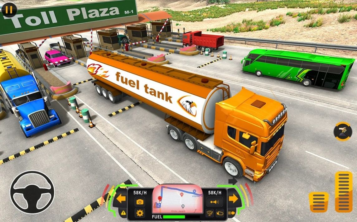 油轮驾驶卡车游戏手机版（Oil Tanker Driving Truck Games）图2: