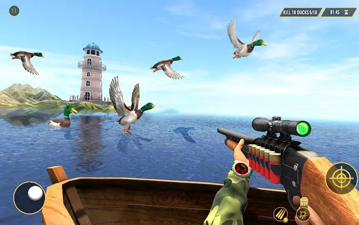 猎鸭FPS射击游戏安卓版（Duck hunting FPS Shooting Game）图2: