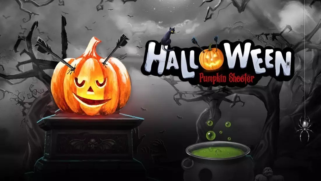 万圣节南瓜射手游戏中文版（Halloween Pumpkin Shooter）图2: