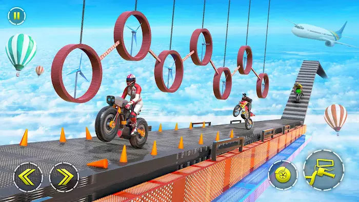 致命的自行车特技游戏安卓版（Deadly Bike Stunt）图2: