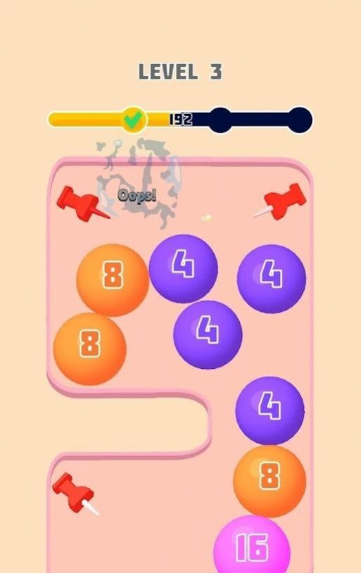 2048球分解游戏安卓版（Boom balls）图3: