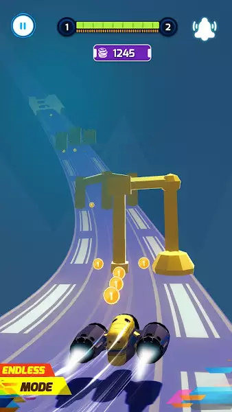 气垫船涡轮赛跑游戏安卓版（Hovercraft Turbo Racing）图1: