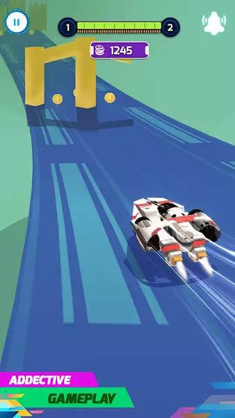 气垫船涡轮赛跑游戏安卓版（Hovercraft Turbo Racing）图2: