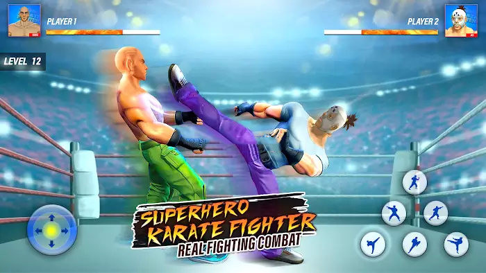 超级英雄卡拉特战士游戏安卓版（Superhero Karaty Fighter）图片1