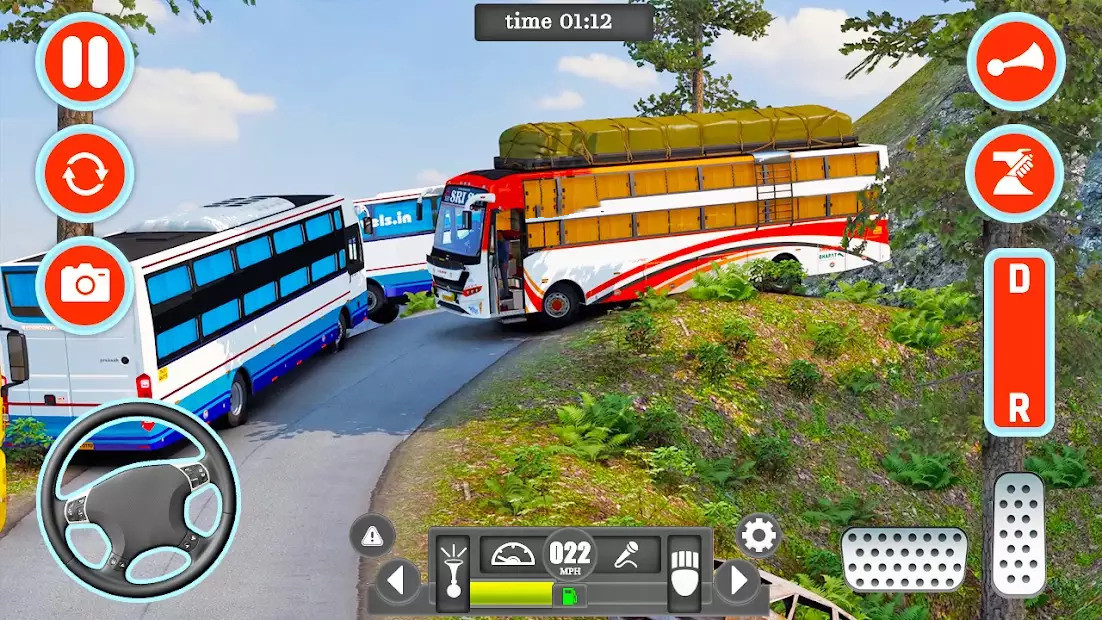 现代越野公共汽车游戏手机版（Modern Offroad Bus）图片1