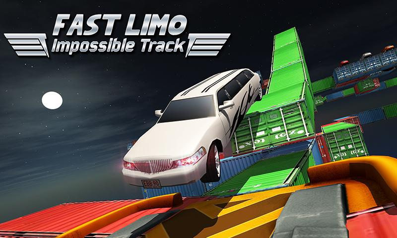 快速豪华车不可能跟踪3D游戏安卓版（Fast Limo Impossible Track）图片1