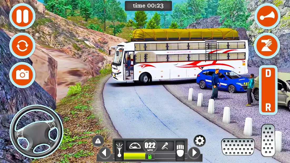 现代越野公共汽车游戏手机版（Modern Offroad Bus）图1: