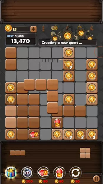 积木拼图之王游戏安卓版（Block Puzzle King）图2: