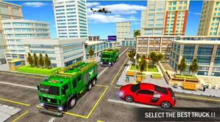 应急消防车救援驾驶模拟器游戏安卓版（Emergency Firetruck Rescue Driving Simulator）图3: