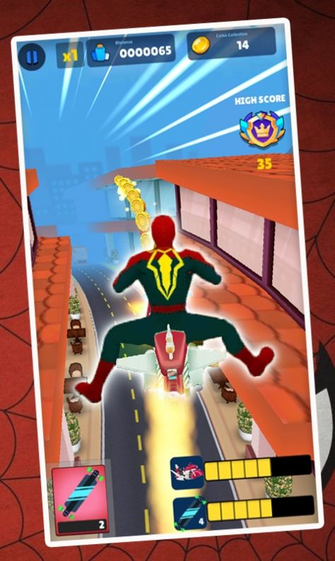 奔跑蜘蛛侠游戏最新版（Run Spider game）图2: