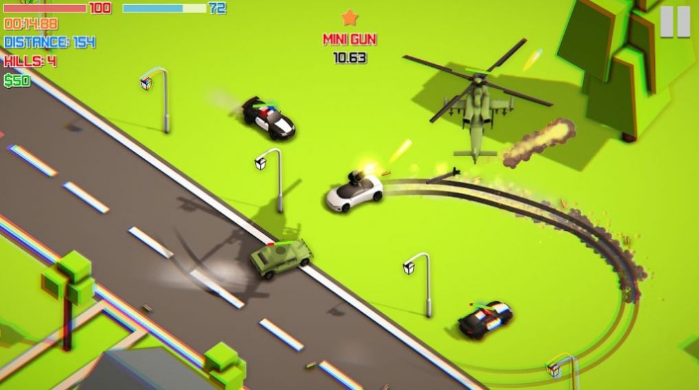 城市汽车竞技游戏安卓版（City Car Chase）图3: